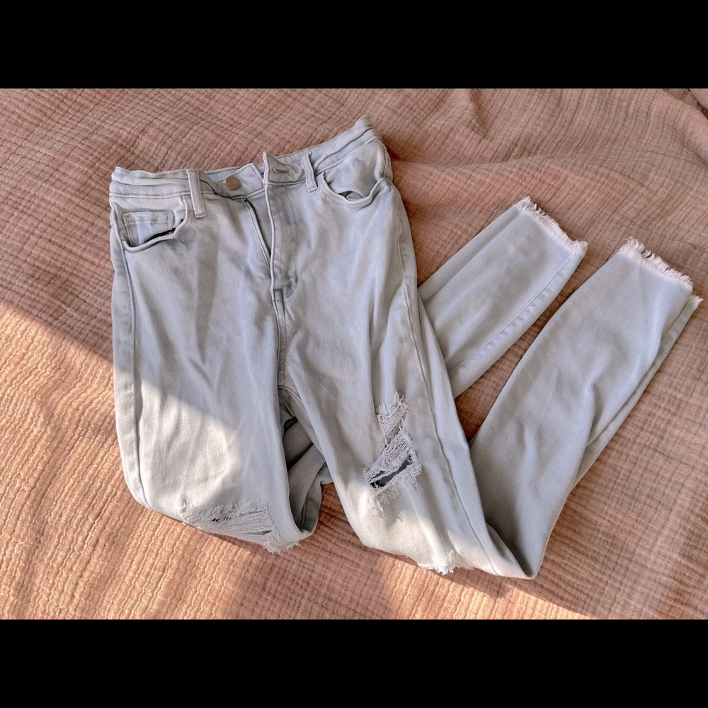 ripped skinnies